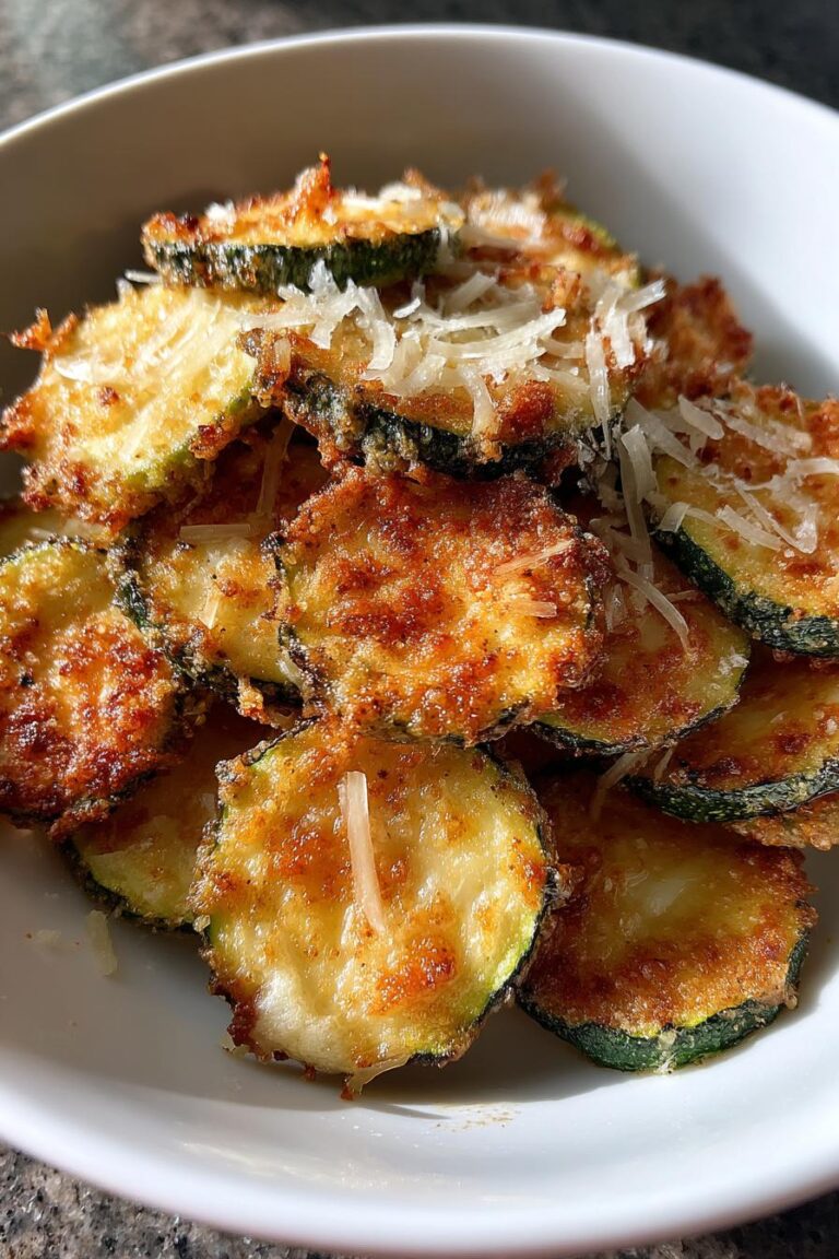 Air Fryer Zucchini with Parmesan