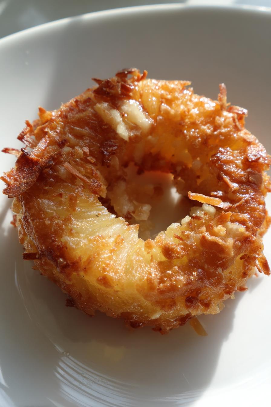Fried Piña Colada Rings - detail 2