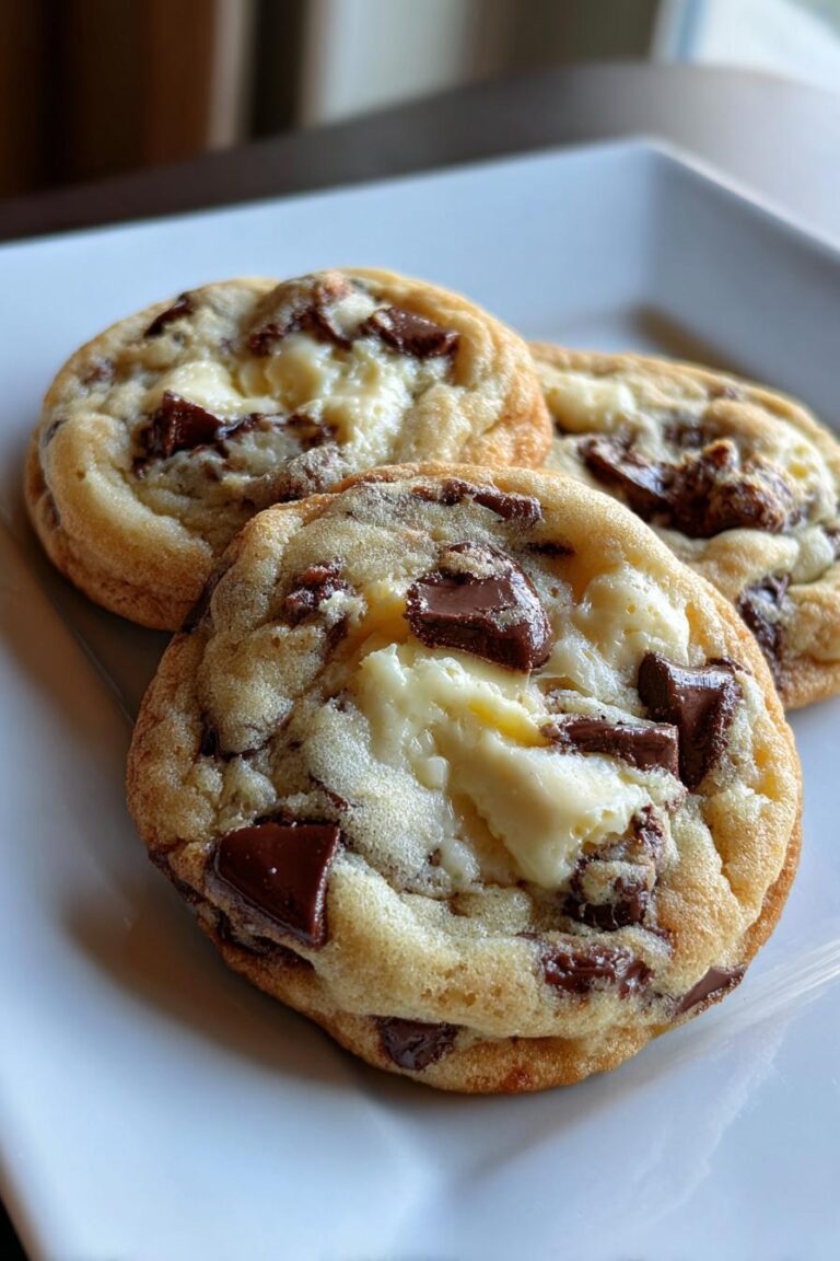 Chocolate Chip Cheesecake Cookies