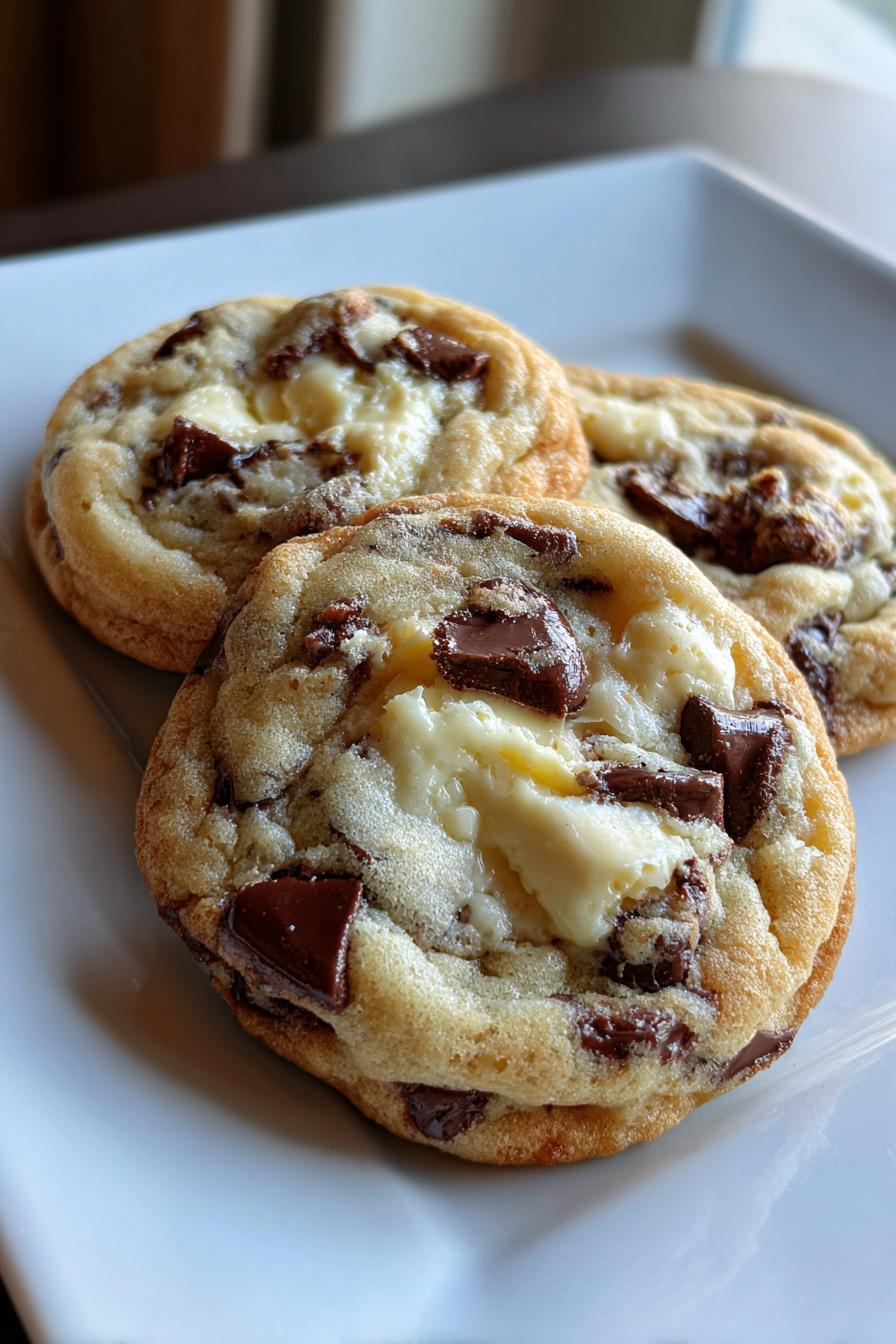 Chocolate Chip Cheesecake Cookies