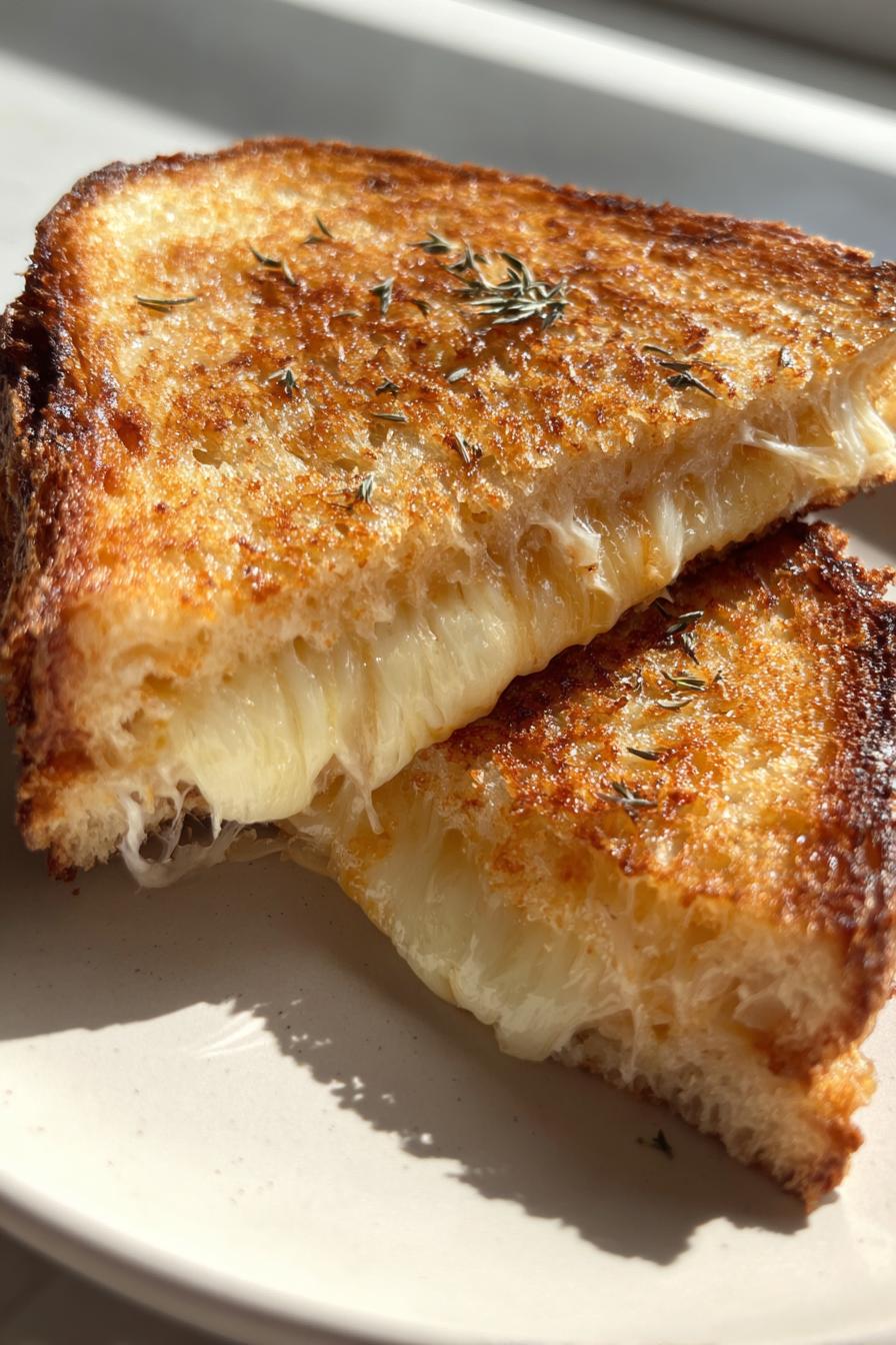air fryer grilled cheese