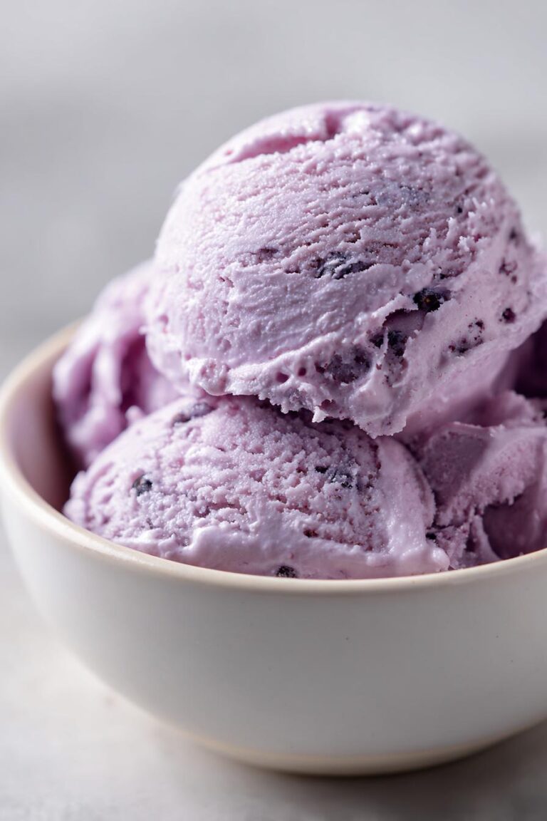 blueberry cottage cheese ice cream