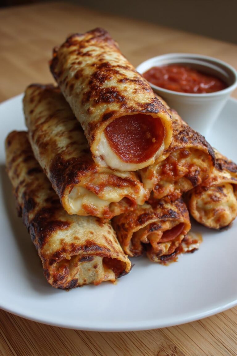 cheesy pepperoni pizza roll ups with low carb tortillas