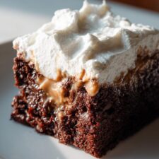 Irresistible Chocolate Peanut Butter Poke Cake in 15 Minutes
