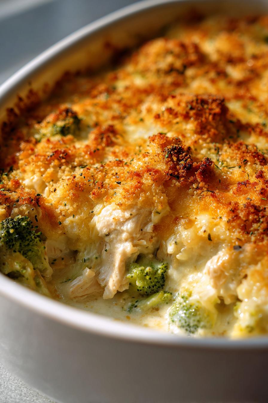 classic chicken divan casserole