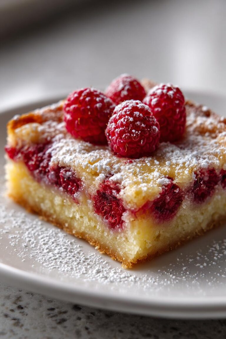 raspberry lemon bars