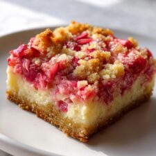 Irresistible Rhubarb Dream Bars Recipe in Just 5 Steps