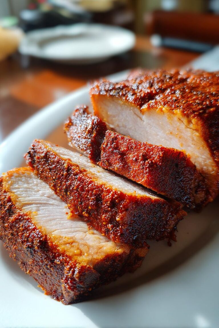 smoked pork loin