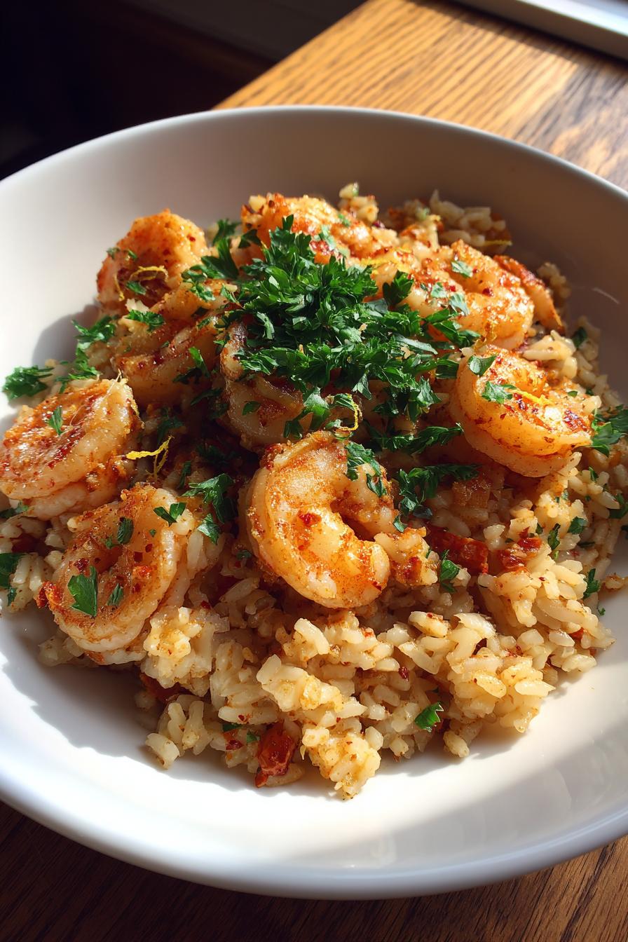 cajun shrimp rice recipe