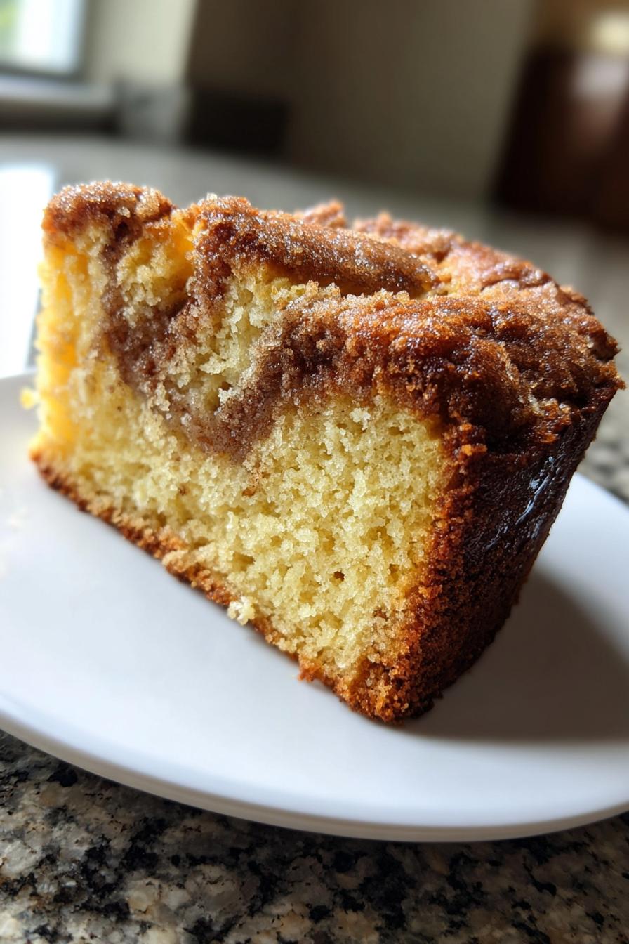 cake mix coffee cake - detail 1