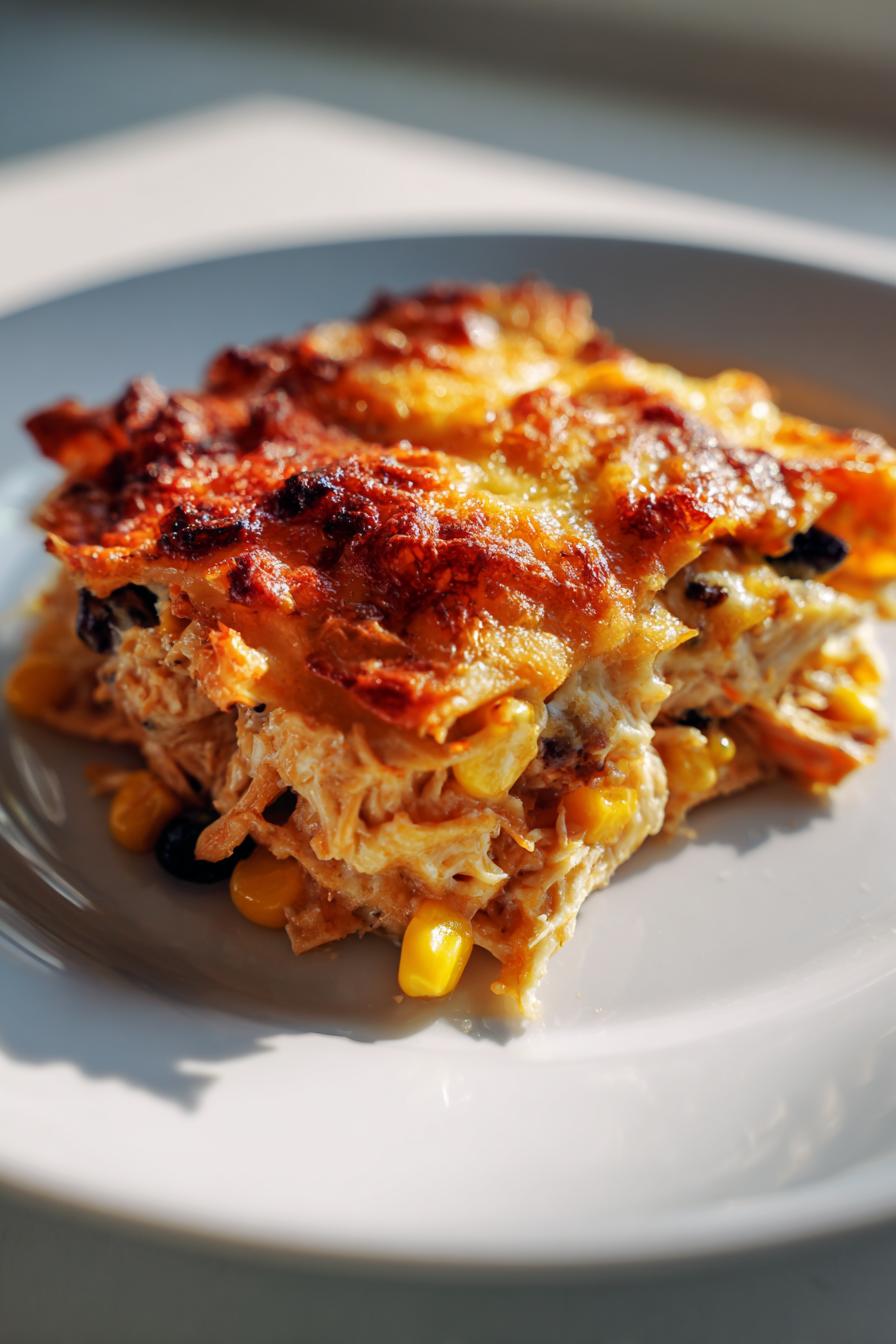 chicken taco casserole