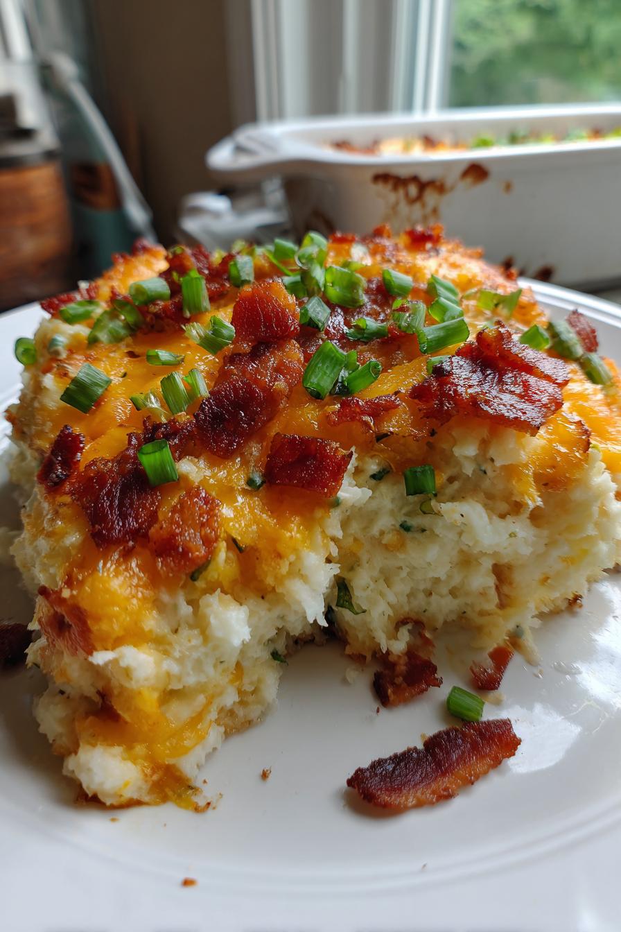 pioneer woman twice baked potato casserole