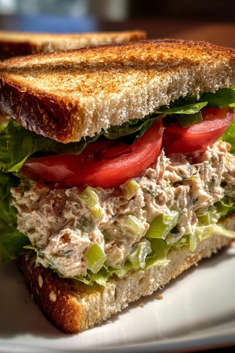 tuna fish sandwich